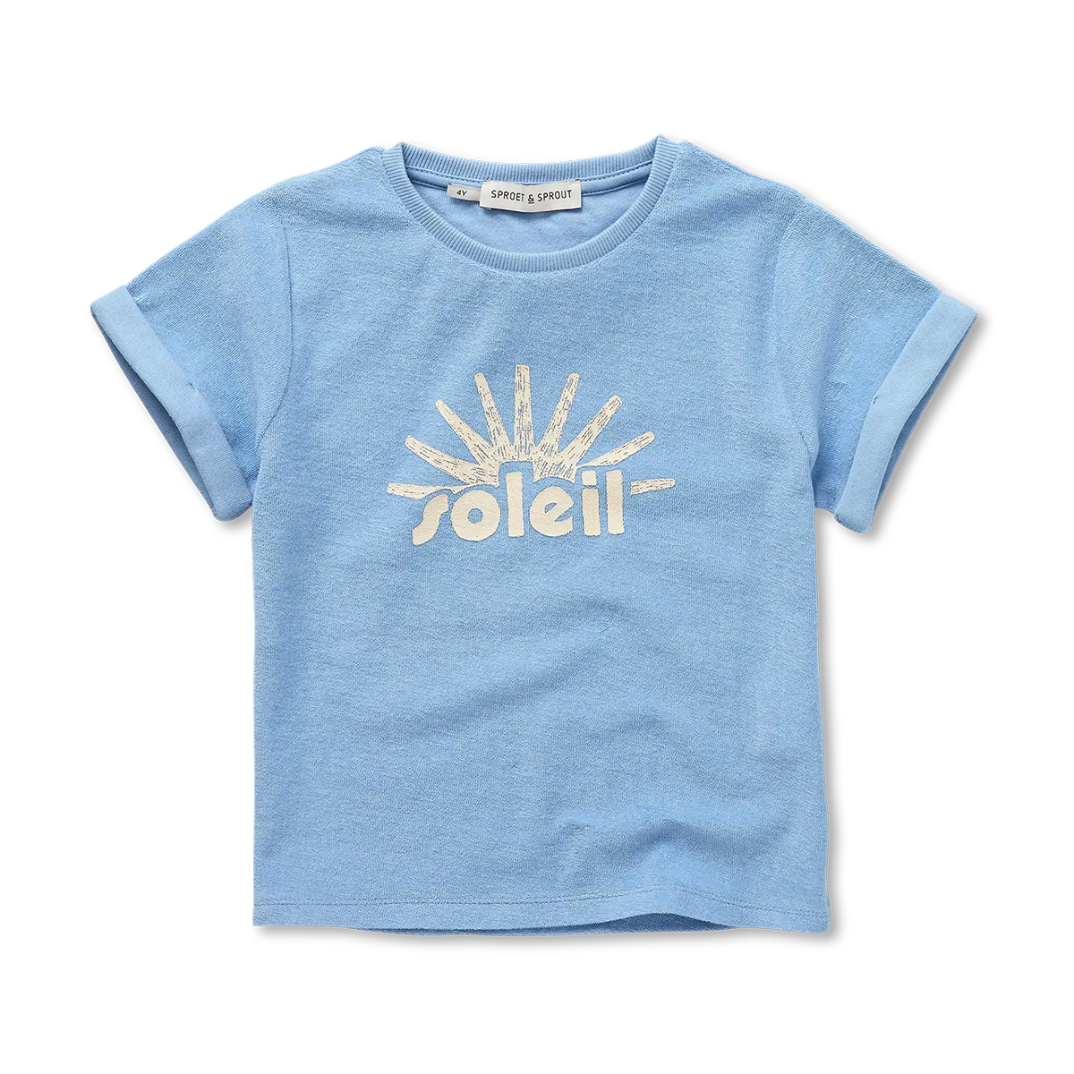 Terry T-shirt Soleil  Forever Blue