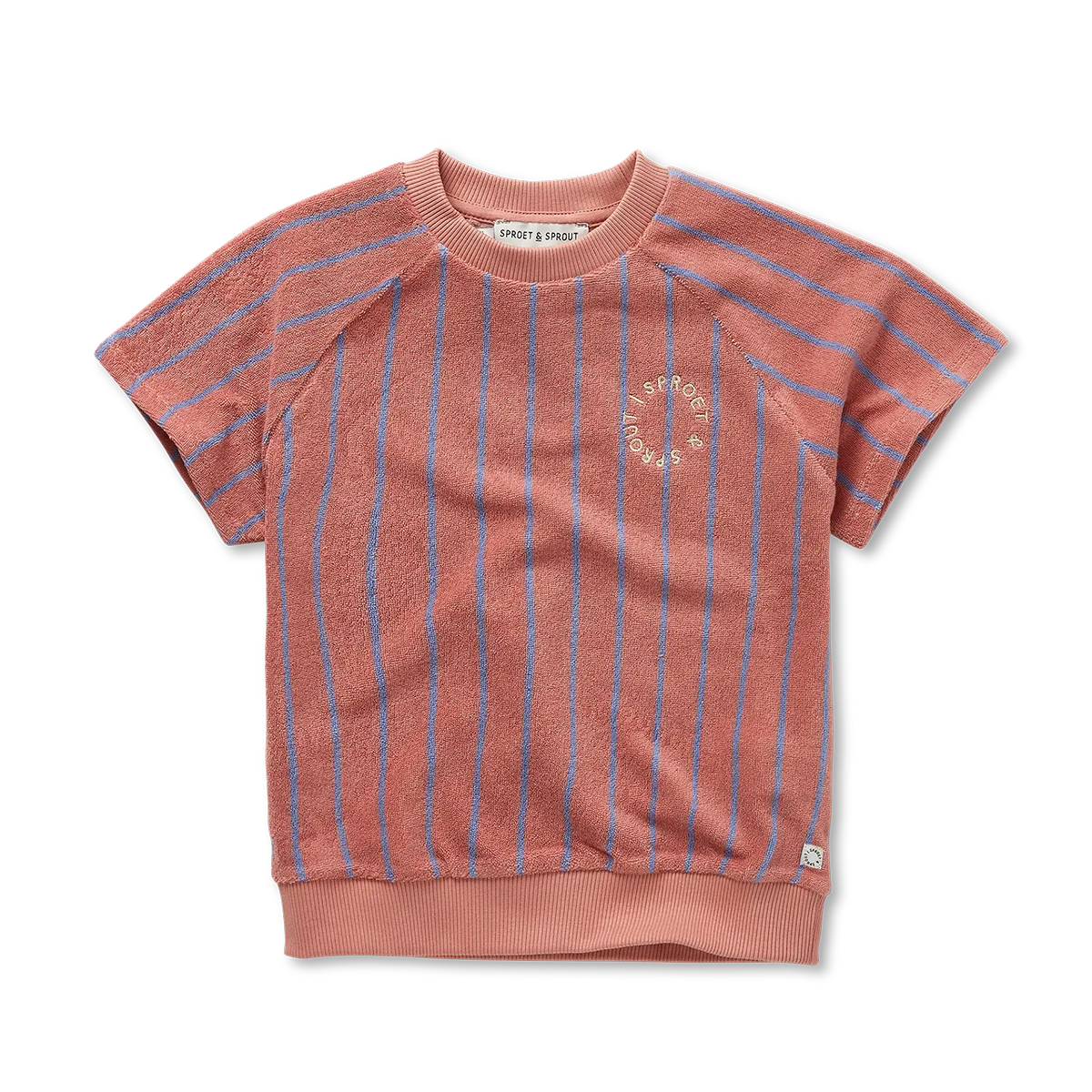 Sweatshirt Raglan Shortsleeve Rose dawn