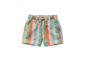 Swim Shorts Multi Stripes Sand