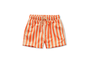 Swim Shorts Stripes Sesame