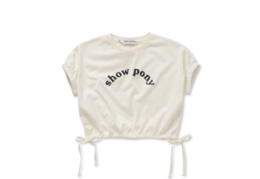 Girls T-shirt Show Pony Off-white