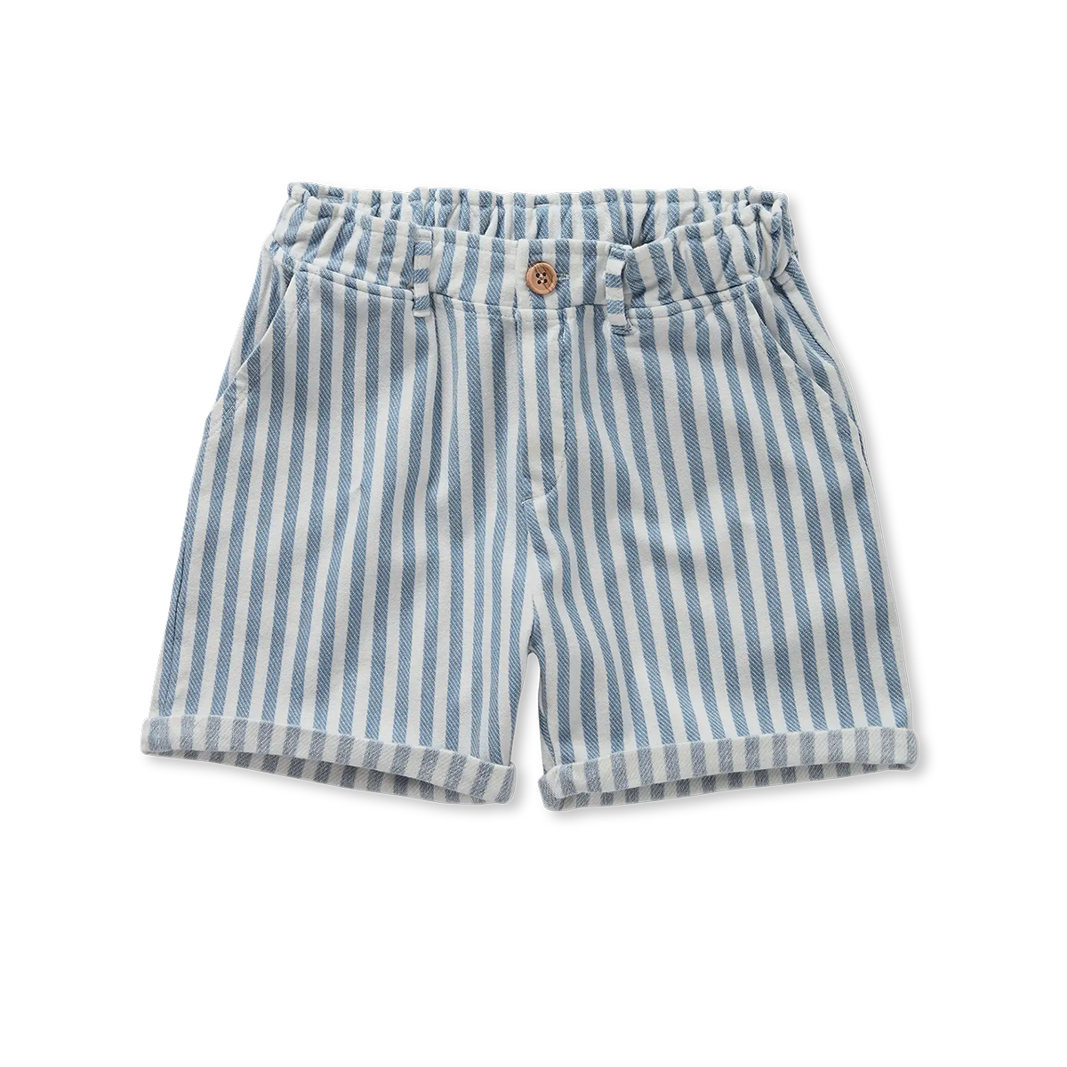 Jersey Twill Chino Shorts Denim blue