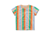 T-shirt Vertical Stripes  Sand