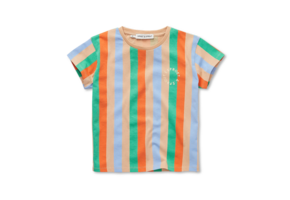 T-shirt Vertical Stripes  Sand