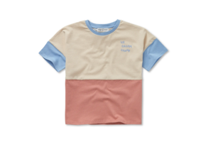 T-shirt Colourblock Sesame