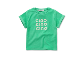 Terry T-shirt Ciao Jade Green