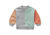 Sweatshirt Colourblock  Silt Green