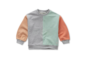 Sweatshirt Colourblock  Silt Green