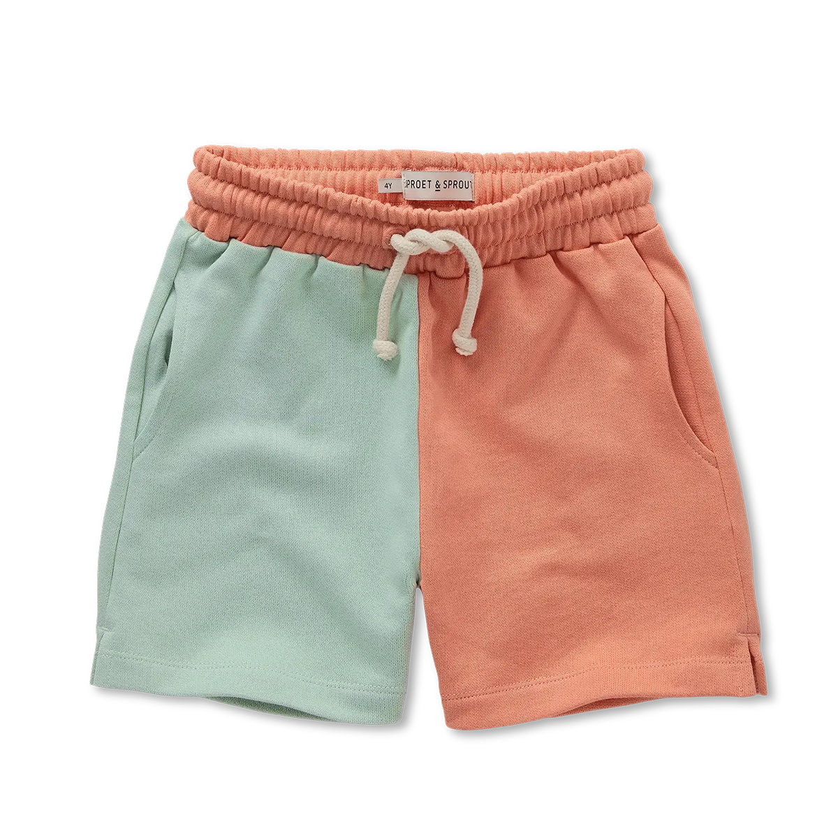 Sweatshorts Colourblock Orange Ace