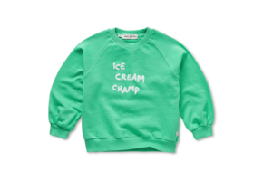 Raglan Sweatshirt Ice Cream Champ Jade Green