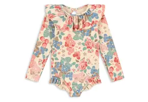 Manuca Ls Swimsuit Grs Bloomiegrape