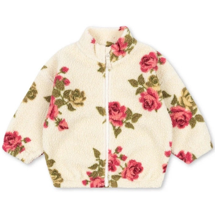 Jody Teddy Jacket Grs Midori Blanc