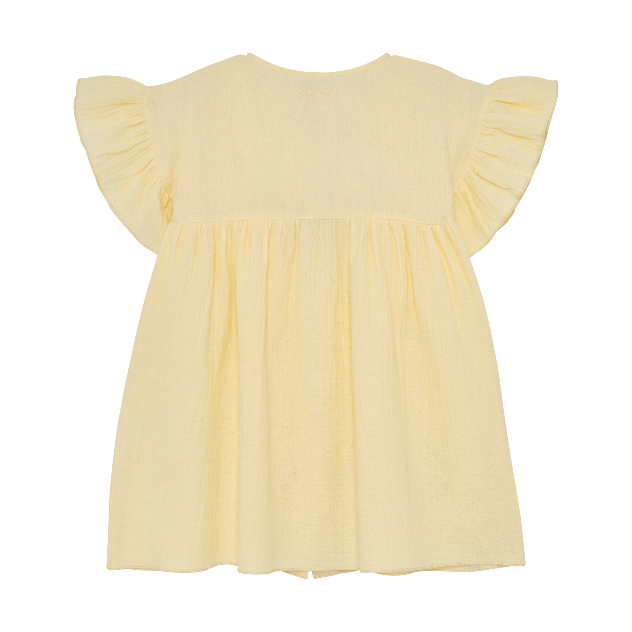 Dress SS Muslin Double Cream