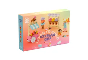 Plus-Plus Learn To Build Ice Cream Shop