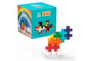 Plus-Plus Big Rainbow Mix 100 Pcs 