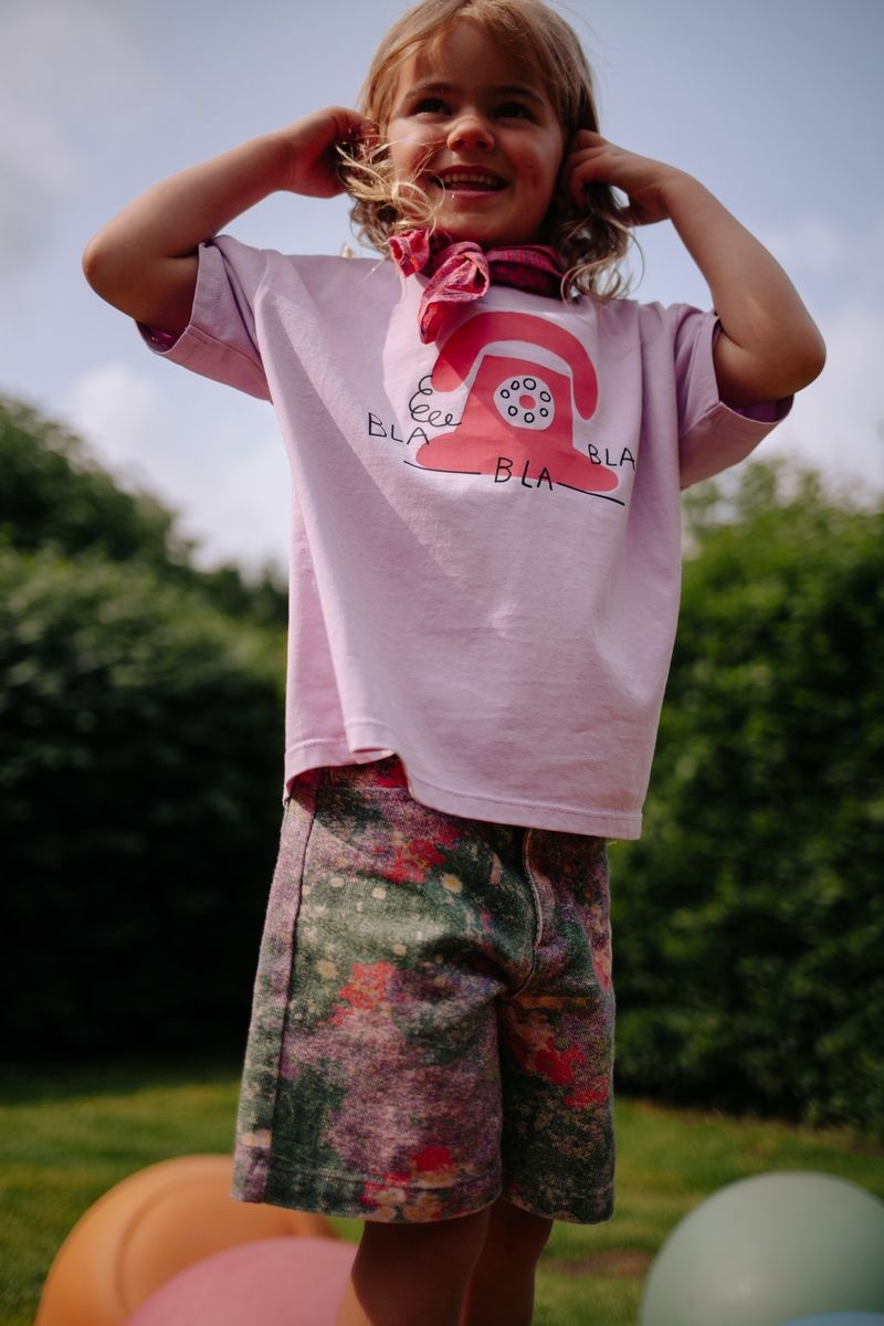 Bla Bla Bla T-Shirt Sunny Violet