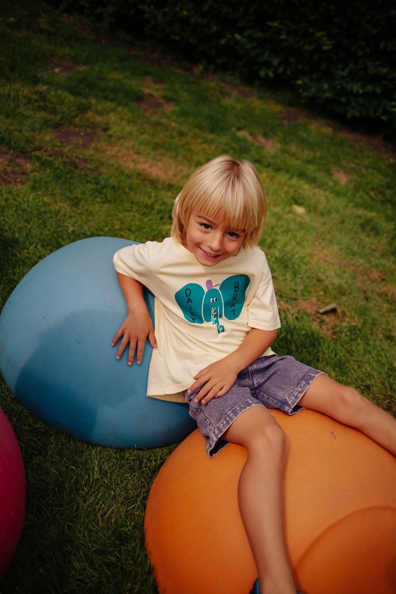 Elefancy T-Shirt Pale Banana