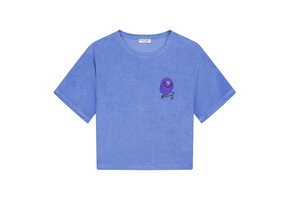 Gigglin Towel T-Shirt Blue