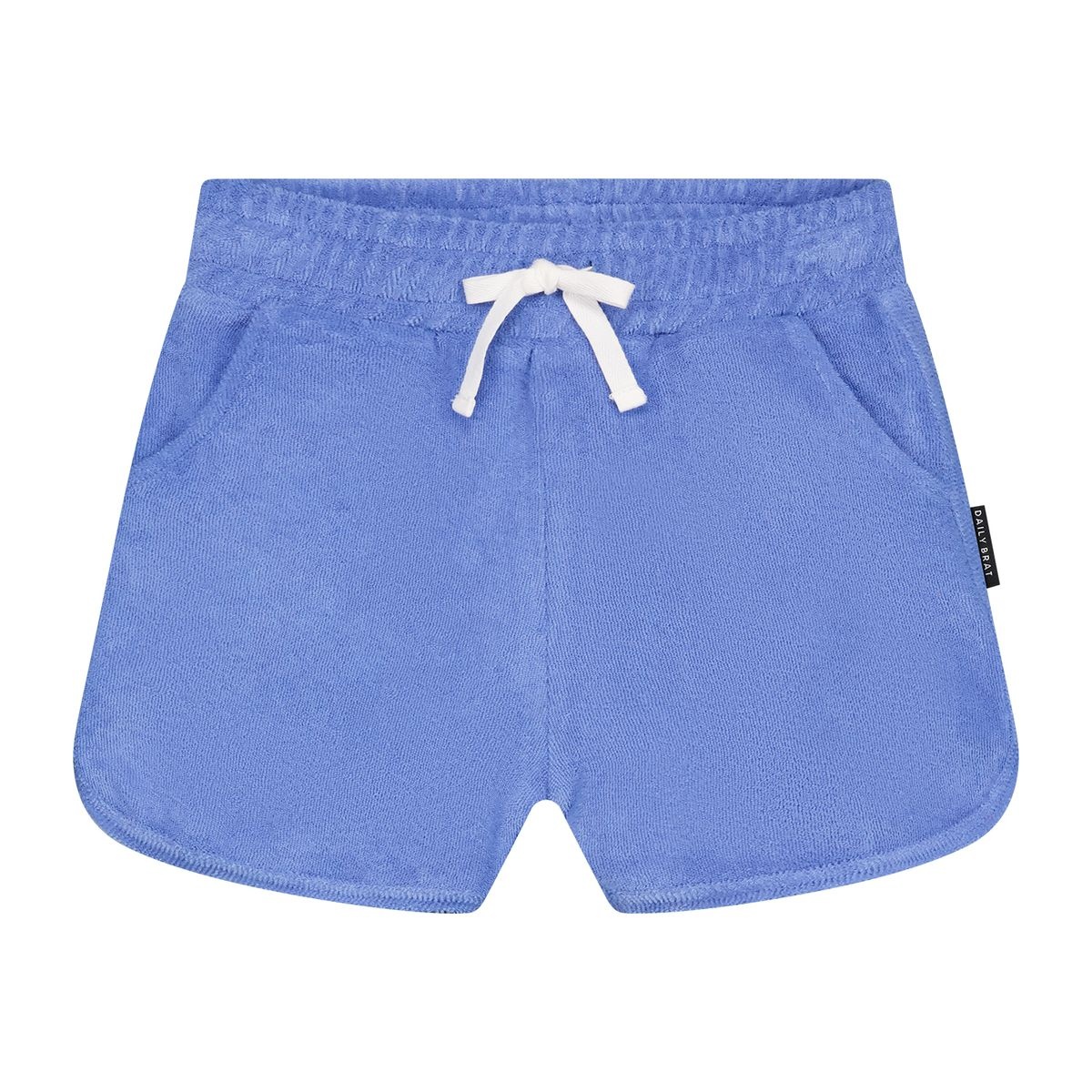 Gigglin Towel Shorts Blue