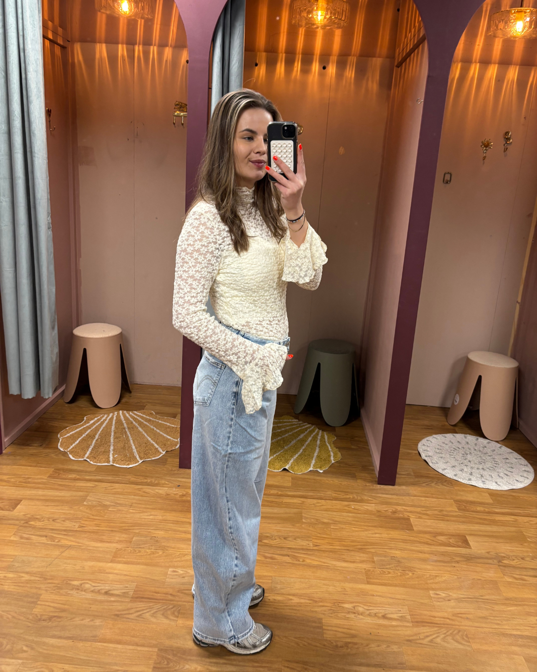 Barrel Jeans Very Light Blue