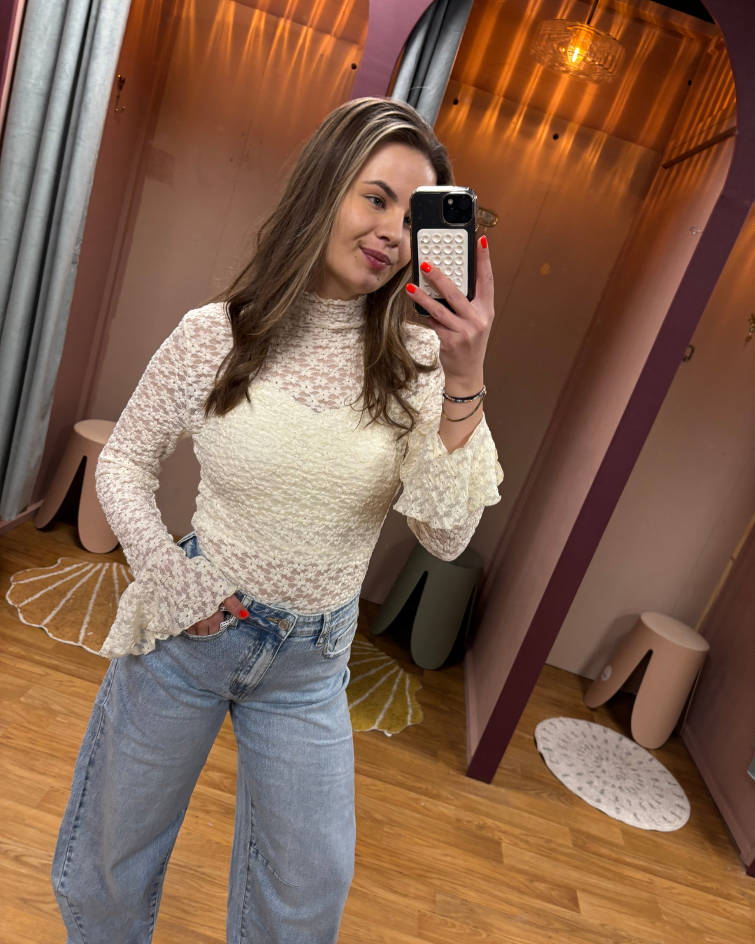 Barrel Jeans Very Light Blue