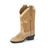 Limited Cowboy Boots High Beige Suede