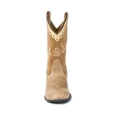 Limited Cowboy Boots High Beige Suede
