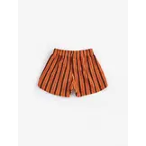 Striped Brick Terry Cloth Shorts