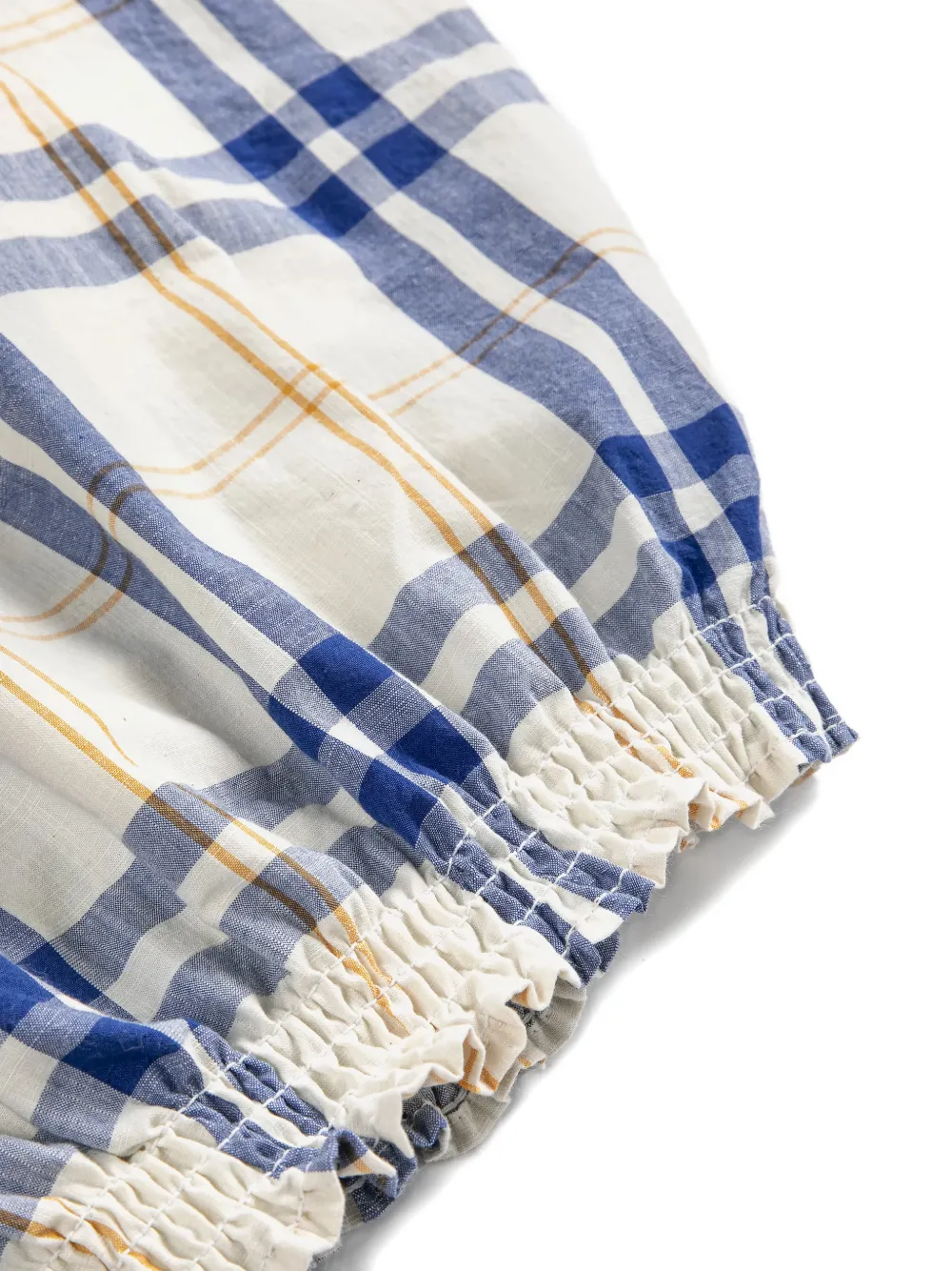  Fun Tartan Woven Top 