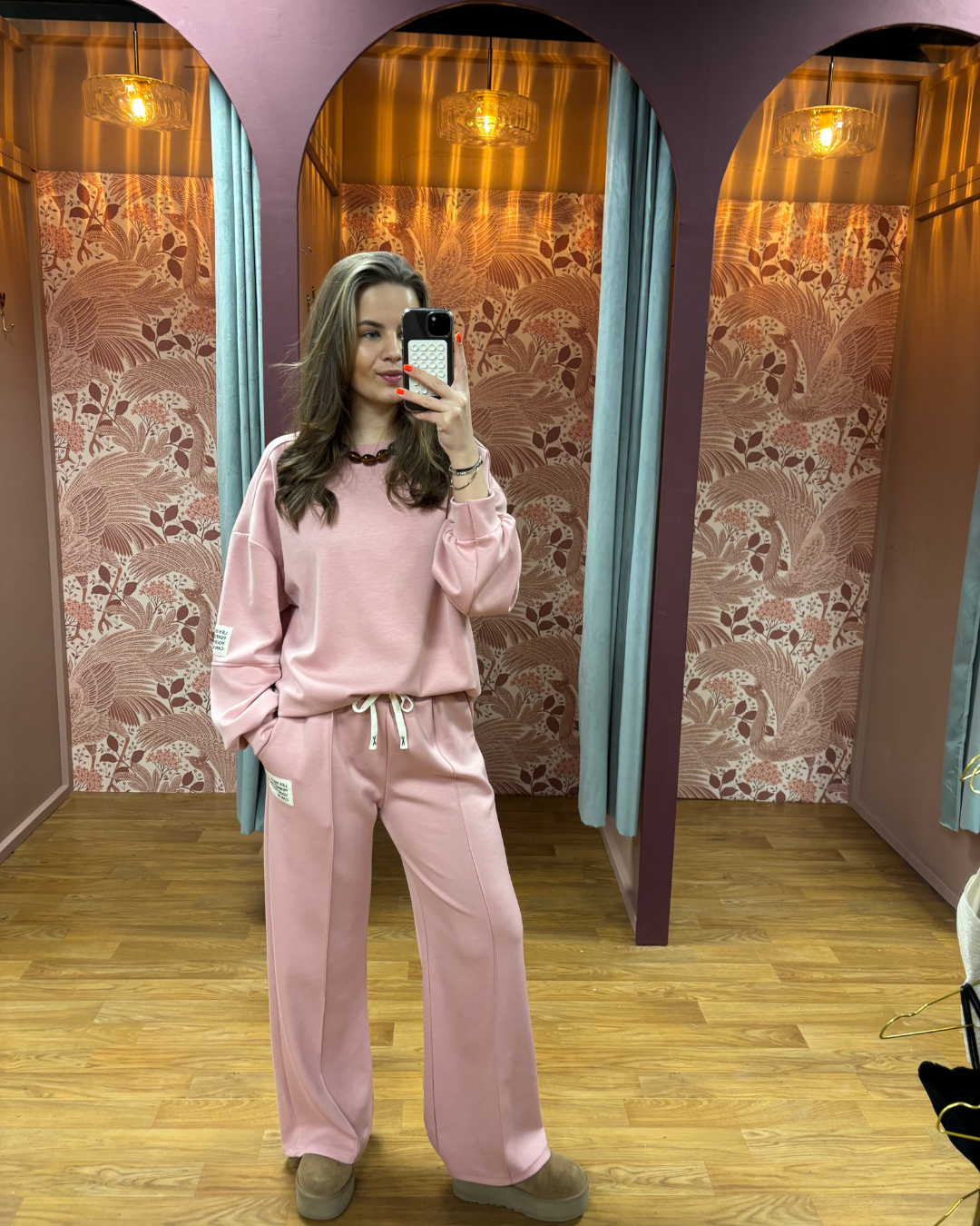 Joggingspak Lichtroze