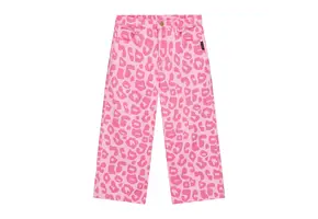 Bubble Blush Leopard Jeans