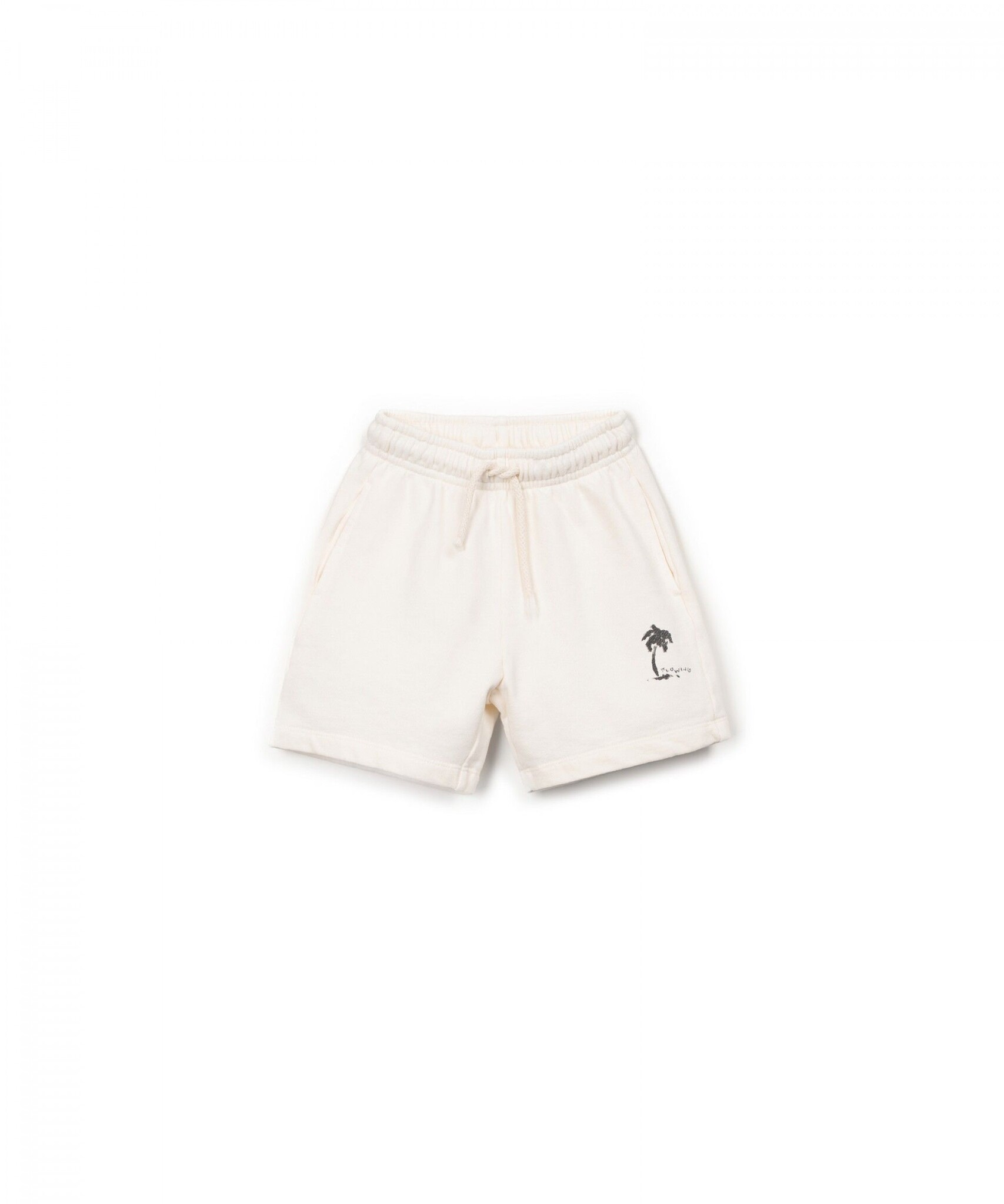 Fleece Short Off White