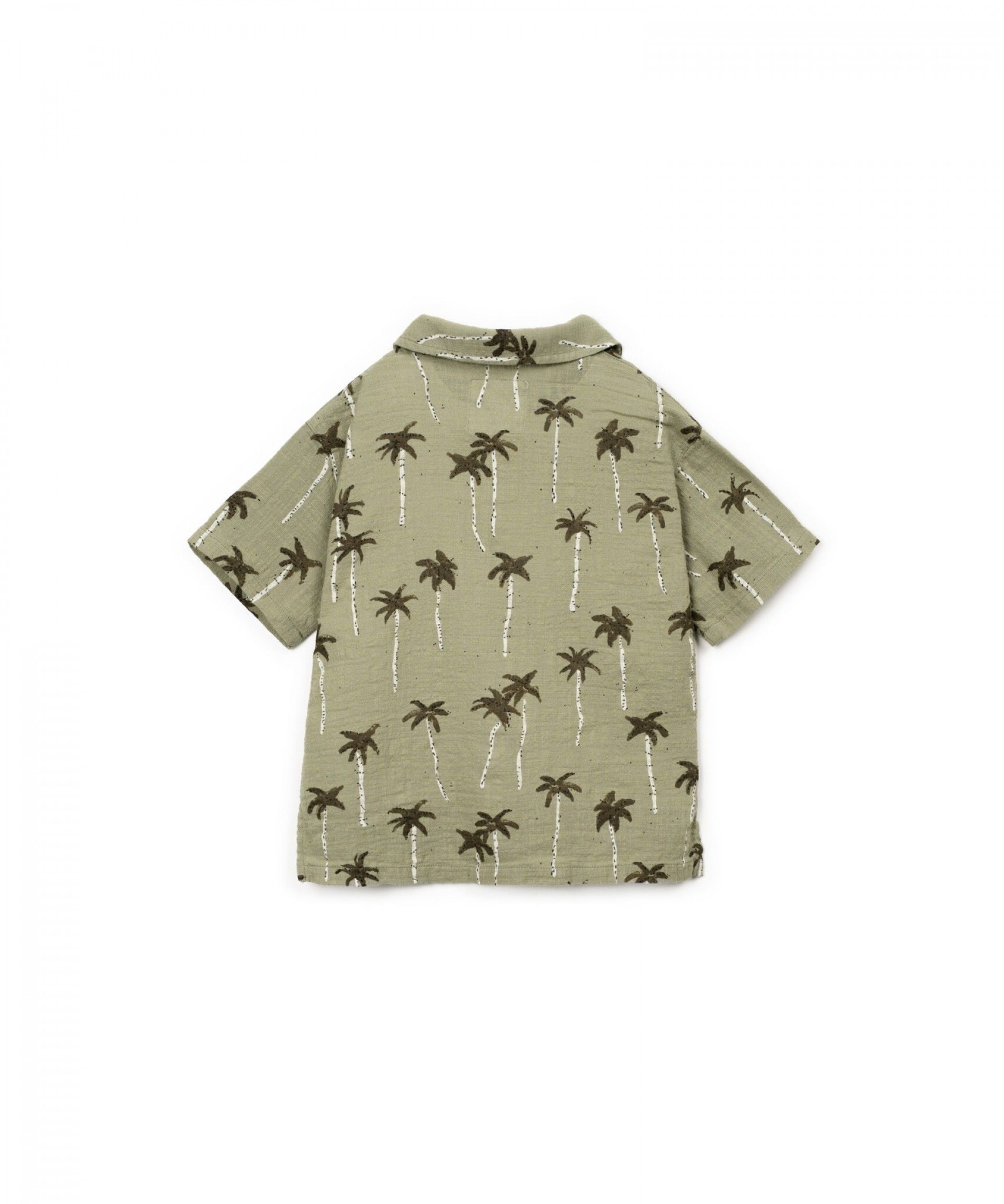 Printed Woven Shirt Palmtree