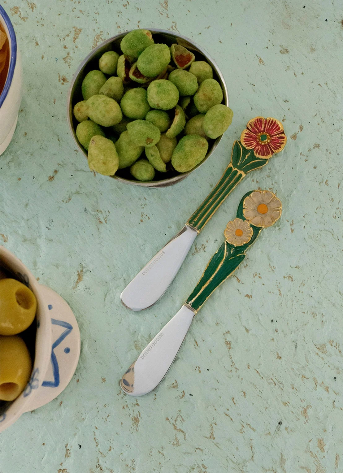 Posy Butterknife Set