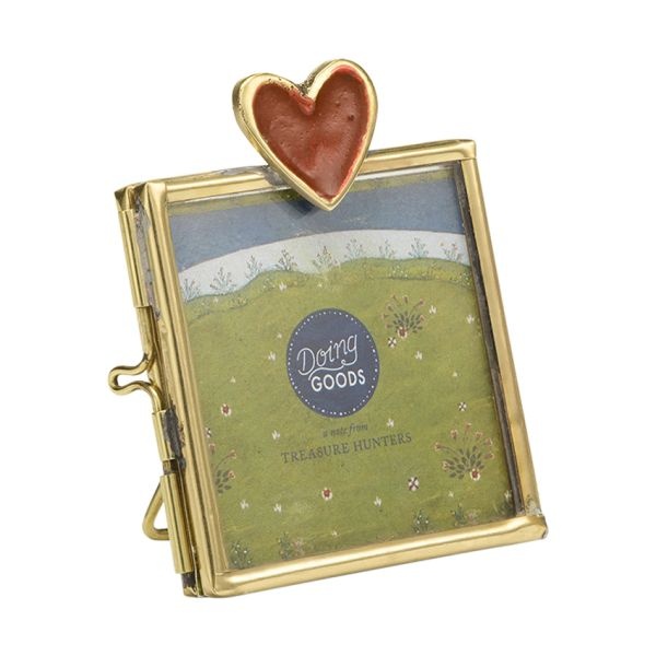 Pyar Heart Frame Mini Red