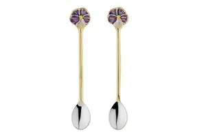 Valery Violet Teaspoon Set
