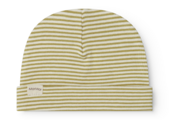 Aiko Modal Fine Rib Olive Stripe