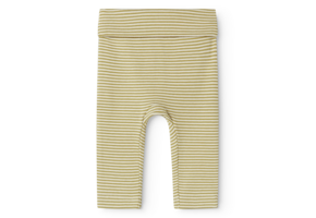 Piva Modal Fine Rib Olive Stripe