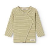 Tina Modal Fine Rib Olive Stripe