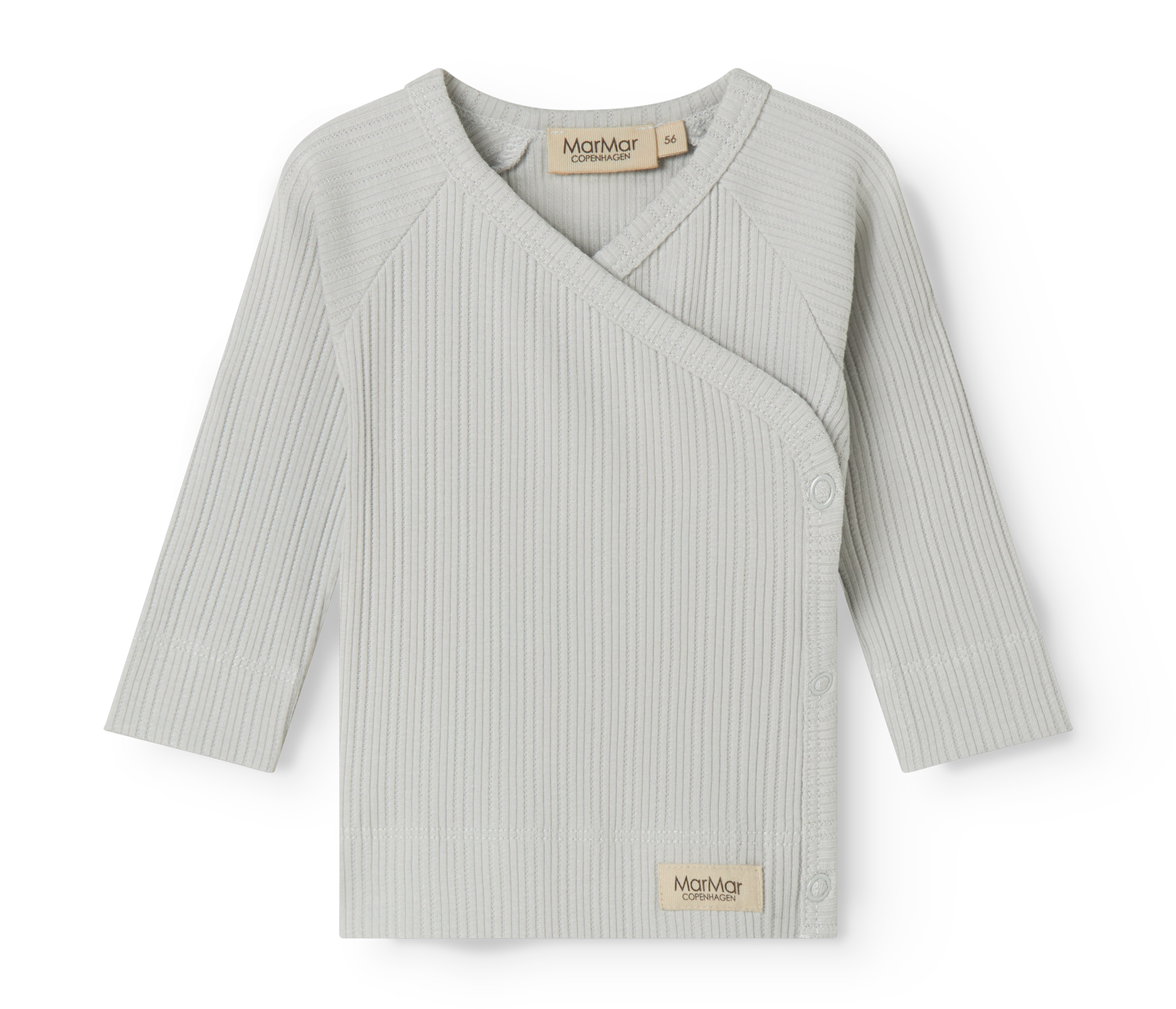 Tut Wrap LS Modal Pointelle Rib Morning Dew