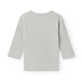 Tut Wrap LS Modal Pointelle Rib Morning Dew