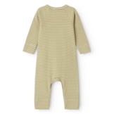 Rikke Modal Fine Rib Olive Stripe