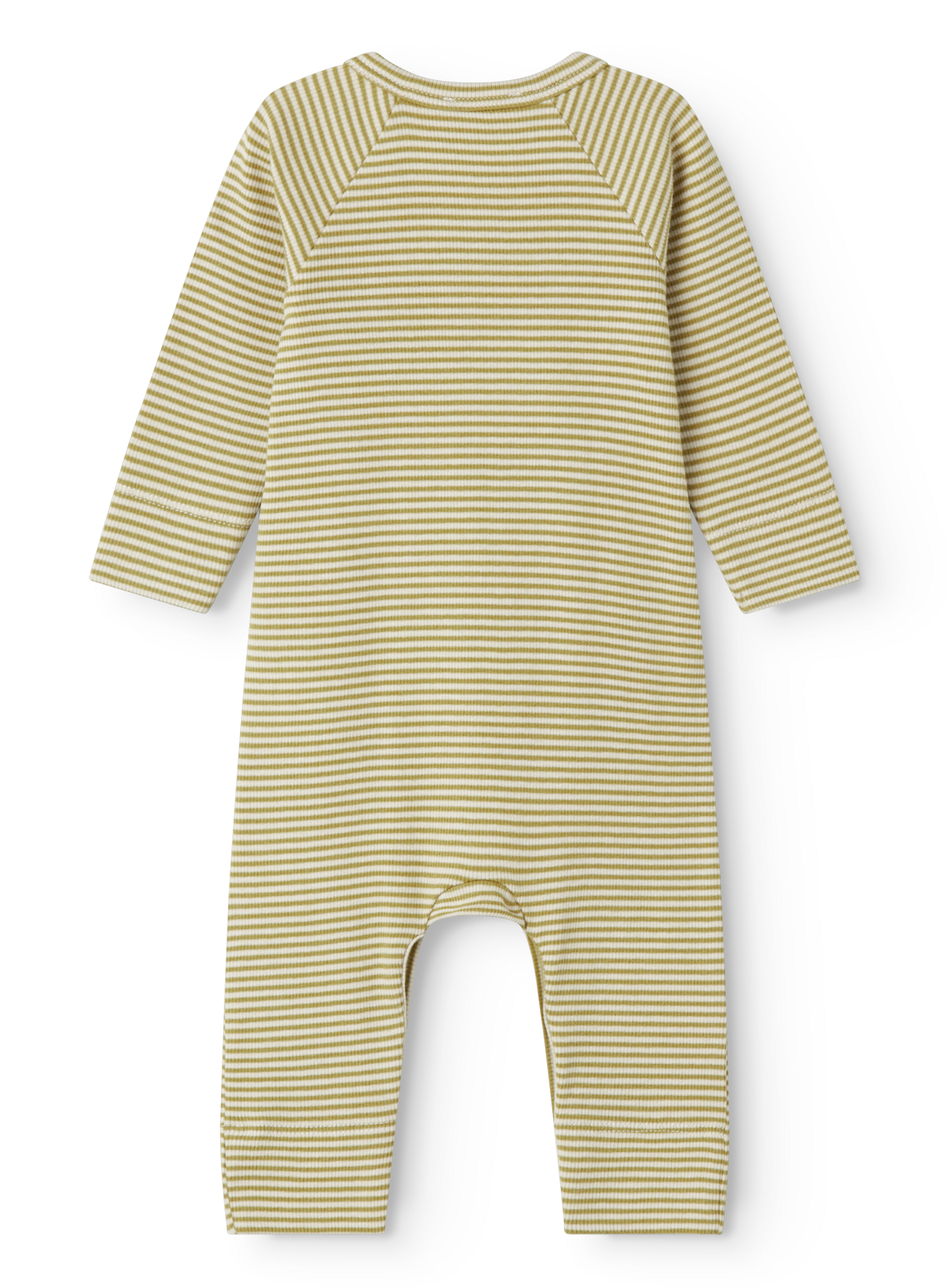 Rikke Modal Fine Rib Olive Stripe