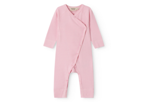 Rikke Modal Fine Rib Pink Stripe
