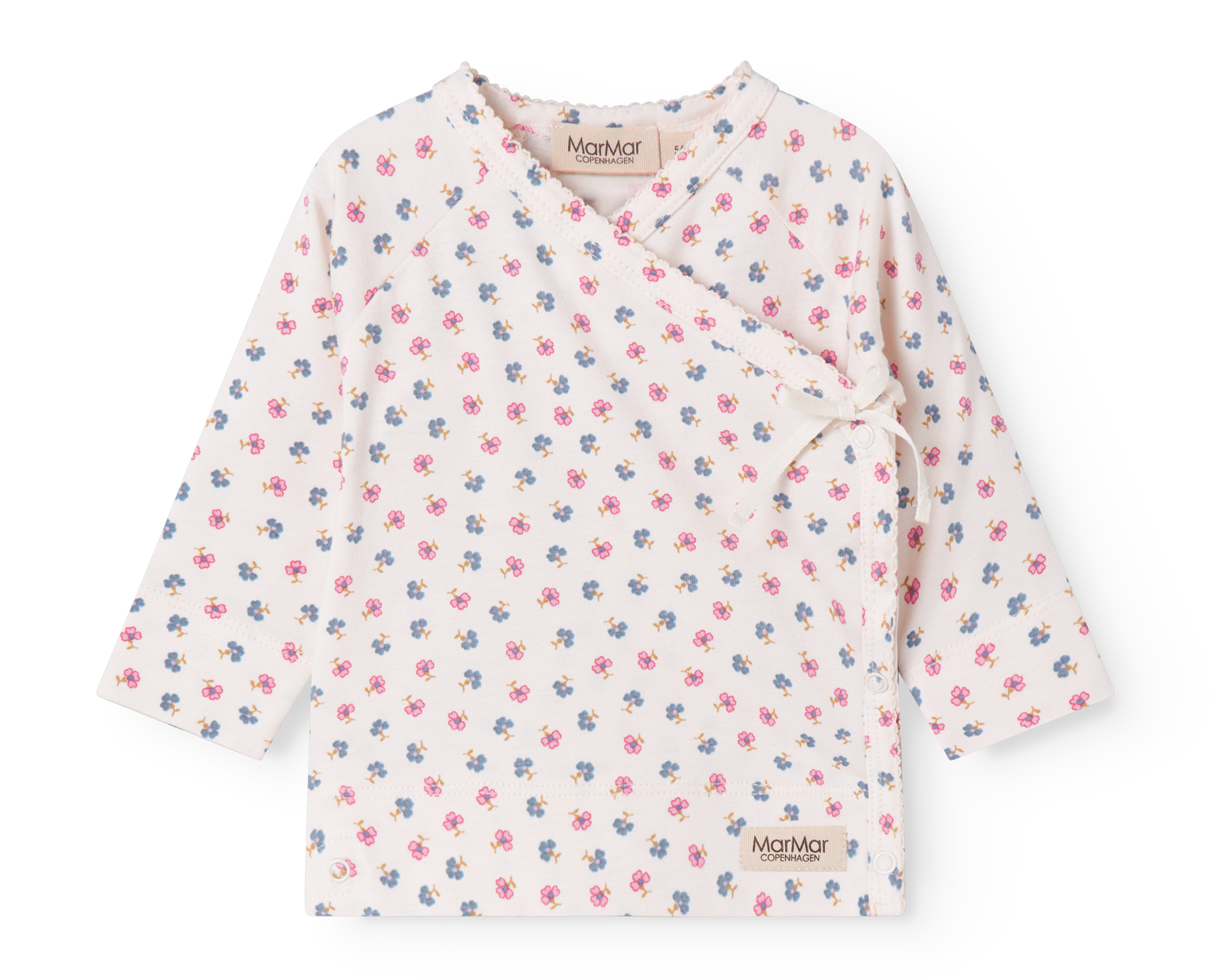 Tut Wrap LS Modal Smooth Print Mini Flower