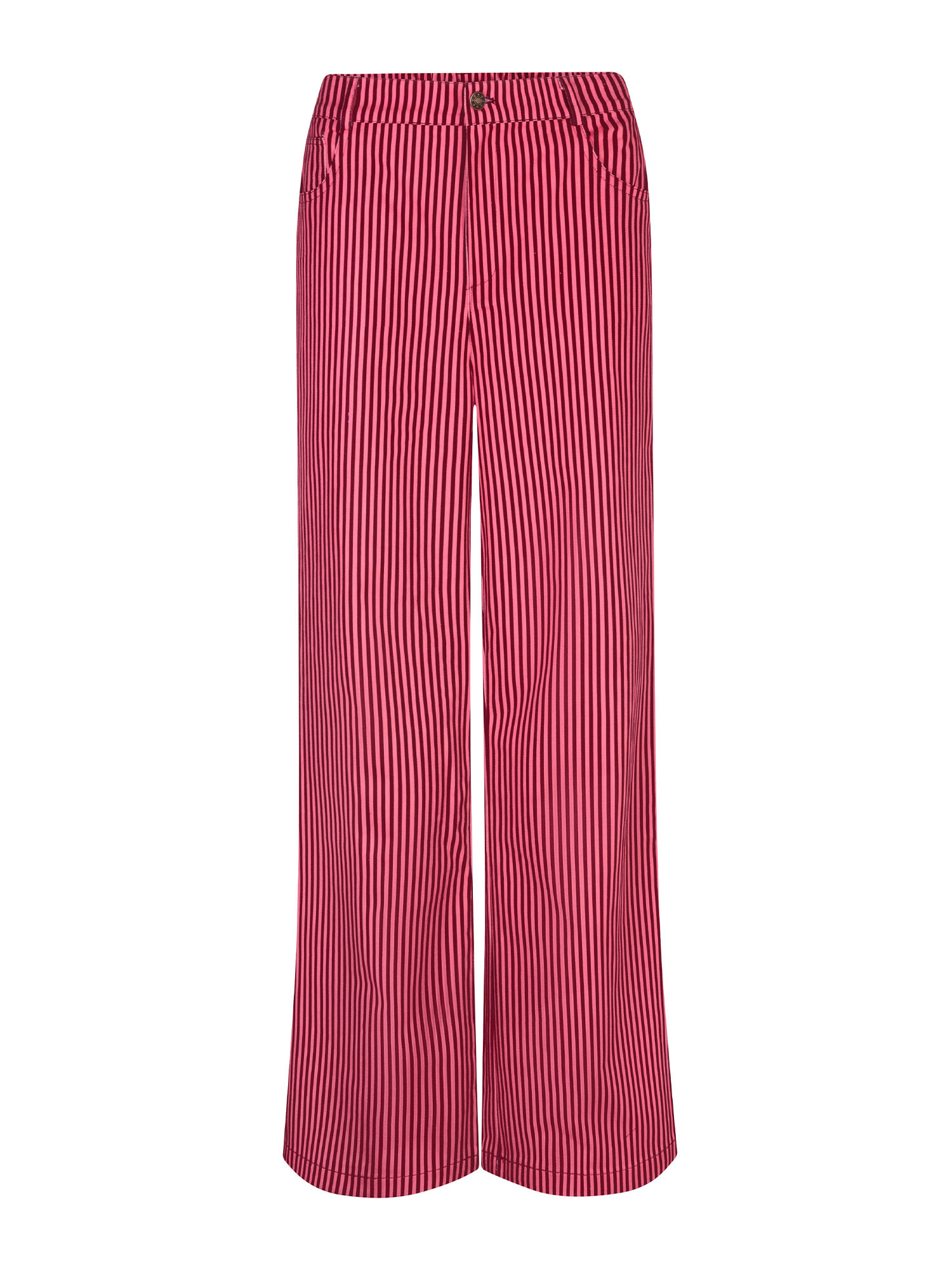 Pants Djamilla Coral pink/burgundy