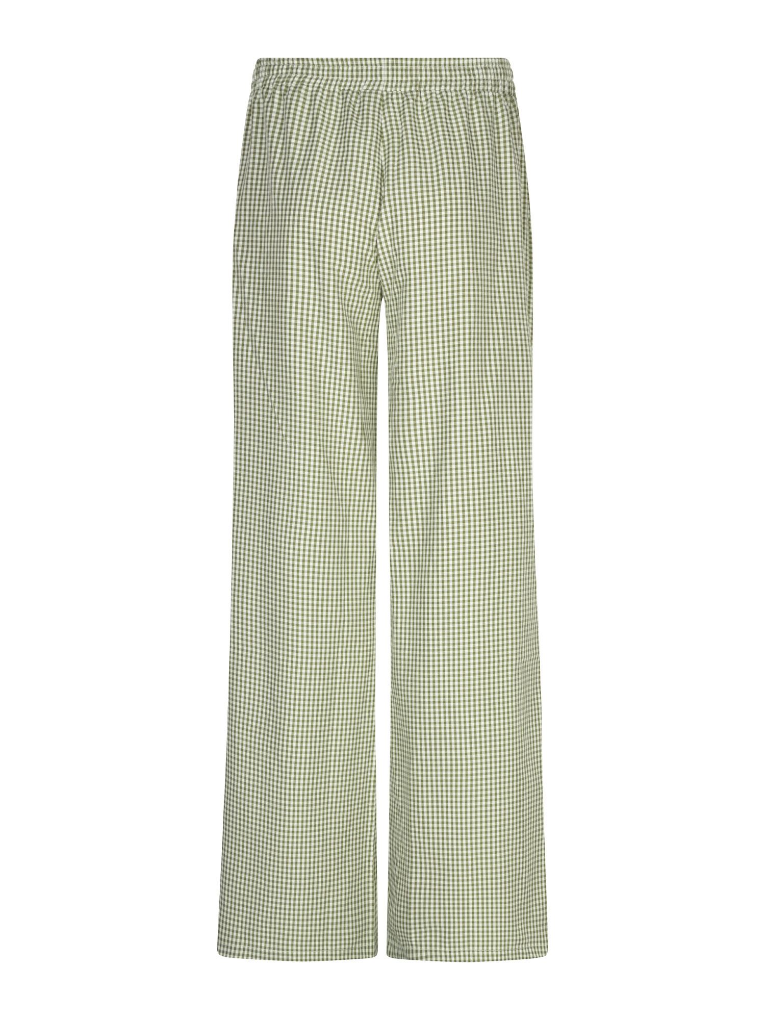 Pants Celeste Green check