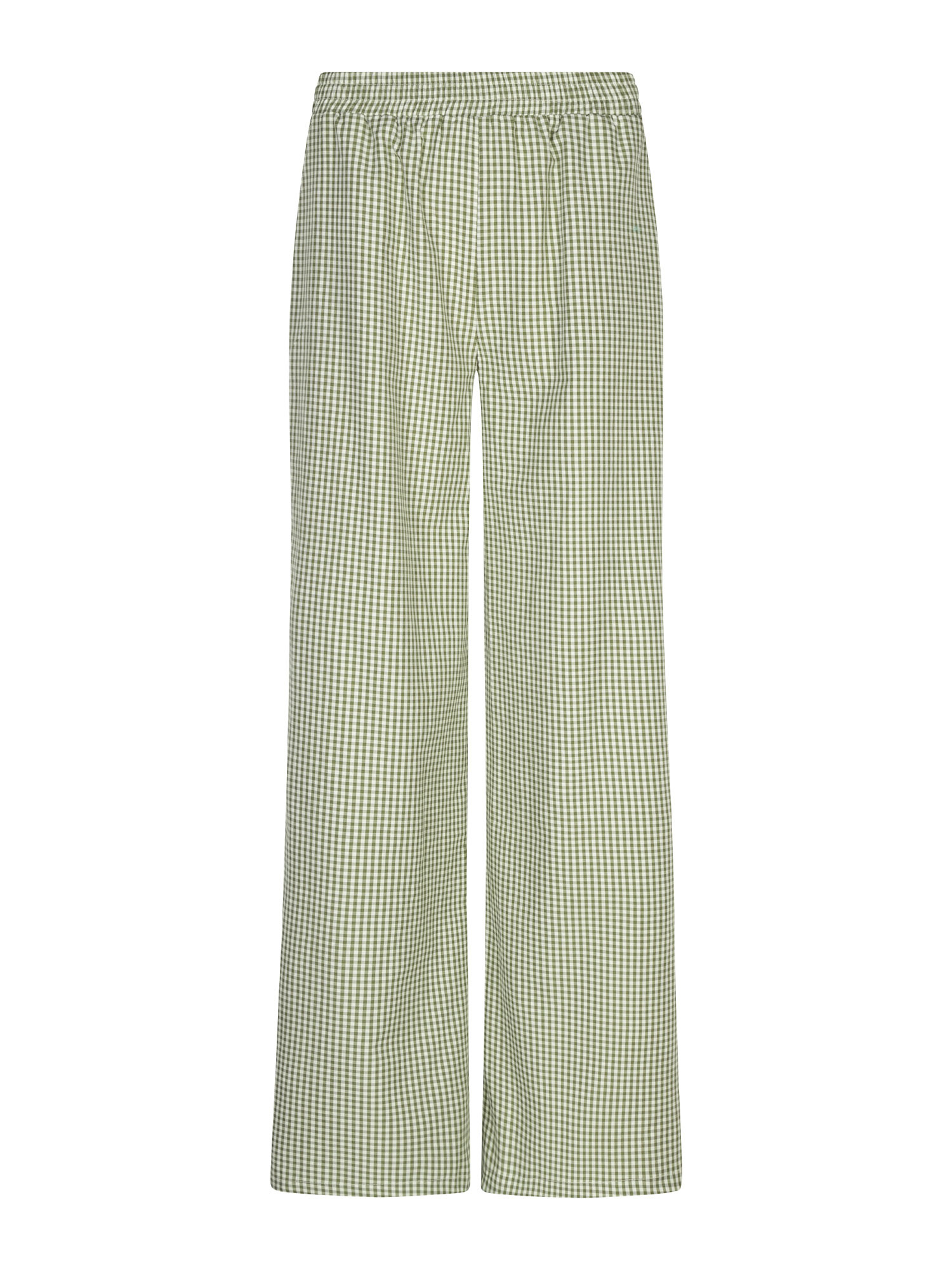 Pants Celeste Green check
