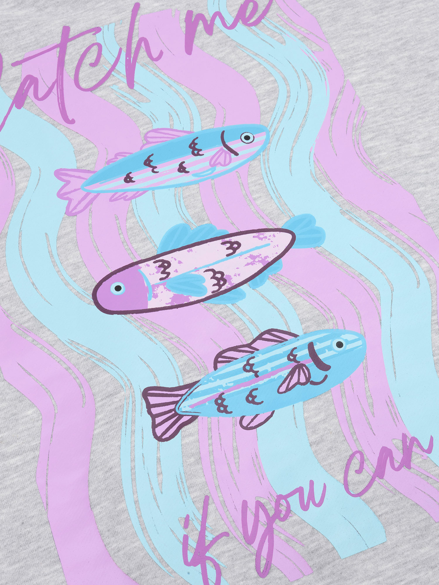 Sweater Catch Me Grey melange