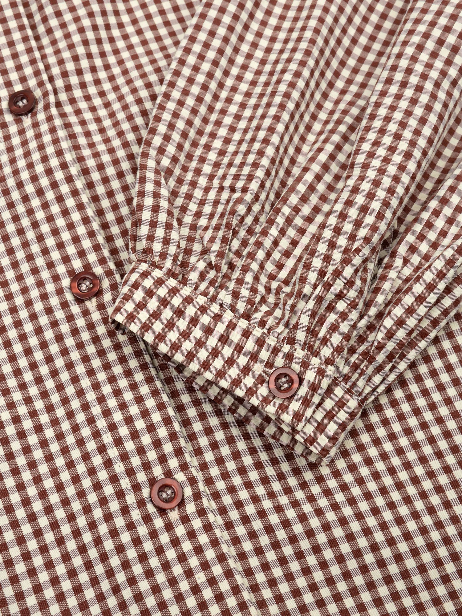 Blouse Brenda Brown check